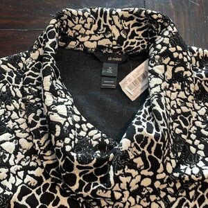 Ali Miles Cowl Neck Size 2X Top, NWOT